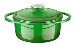 Lava Döküm 24 cm Derin Tencere Yeşil