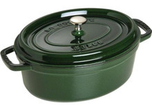 Staub La Cocotte Döküm 29 cm Basık Tencere Yeşil