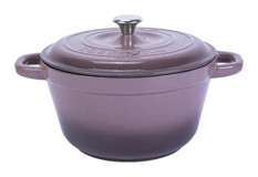 Lava New Heritage Demir Döküm 26 cm Derin Tencere Mor