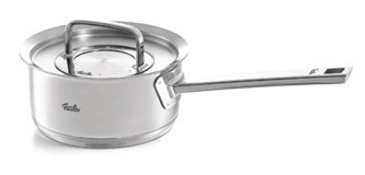 Fissler Original Profi Collection Tek Saplı İndüksiyonlu Cam Kapaklı Çelik 16 cm Derin Tencere