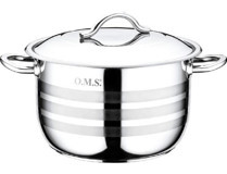Oms Collection 2005 Paslanmaz Çelik 22 cm Derin Tencere