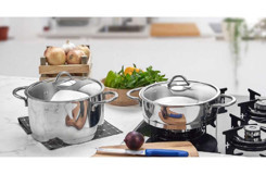 Safinox Vision Paslanmaz Çelik 24 cm Derin Tencere