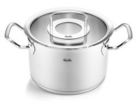 Fissler Original Profi Collection İndüksiyon Cam Kapaklı Çelik 20 cm Derin Tencere