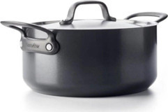 Greenpan Craft İndüksiyon Cam Kapaklı Granit 24 cm Derin Tencere