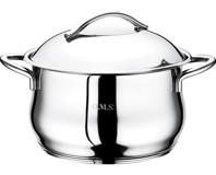 Oms Collection 2027 Paslanmaz Çelik 24 cm Derin Tencere