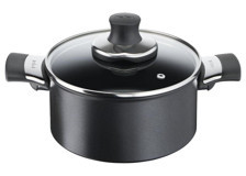Tefal S0429788 Cam Kapaklı Titanyum 20 cm Derin Tencere