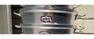 Arkor Alüminyum 38 cm Derin Tencere