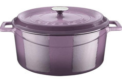 Lava Trendy Döküm 28 cm Derin Tencere Mor