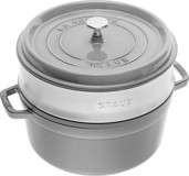 Staub La Cocotte Döküm 26 cm Derin Tencere Gri