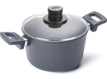 Primanova Woll D-WOLL120NL Cam Kapaklı Döküm 20 cm Derin Tencere