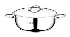 Oms Collection 2006 Paslanmaz Çelik 24 cm Derin Tencere