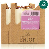 Sudsenjoyoil Doğal El Yapımı Gül Katı Sabun 2x100 gr