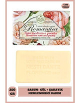 Nesti Dante Romantica Vegan Gül-Şakayık Katı Sabun 250 gr