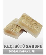 Mbb E-Ticaret Doğal Kabak Lifli Kabak Lifli-Keçi Sütü Katı Sabun 125 gr