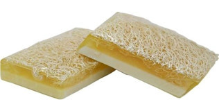 Bermark Doğal El Yapımı Kabak Lifli-Limon Katı Sabun 110 gr