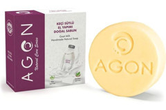 Agon El Yapımı Doğal Keçi Sütlü Katı Sabun 100 gr