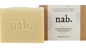 Nab. Doğal El Yapımı Pirinç Katı Sabun 100 gr