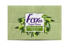 Fax Zeytinyağlı Katı Sabun 4x125 gr