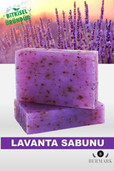 Bermark Bitkisel Vegan Gliserinli-Lavanta Katı Sabun 100 gr