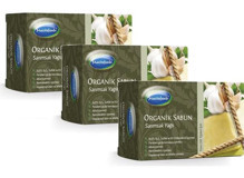 Mecitefendi Organik Sarımsak Katı Sabun 3x125 gr