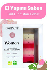 Cosmolive El Yapımı Gül-Hindistan Cevizi Katı Sabun 100 gr