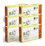 Biosoapy Doğal Argan Katı Sabun 6x100 gr
