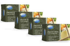 Mecitefendi Organik Kayısı Çekirdeği Katı Sabun 4x125 gr