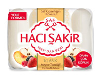 Hacı Şakir Meyve Tazeliği Katı Sabun 4x70 gr