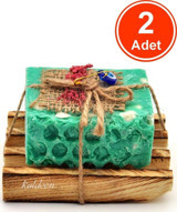 Kaldeon Doğal El Yapımı Yosunlu Katı Sabun 2x110 gr