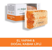 Sinoz Doğal Kabak Lifli Ballı-Kabak Lifli Katı Sabun 130 gr