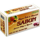 Akışık Bitkisel Gliserinli-Kayısı Katı Sabun 100 gr