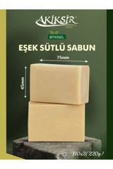Akiksir Eşek Sütlü Katı Sabun 2x110 gr