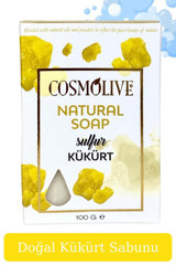 Cosmolive Doğal Kükürtlü Katı Sabun 100 gr