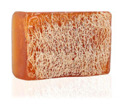 Comesbeauty Doğal Kabak Lifli Ballı-Kabak Lifli Katı Sabun 120 gr