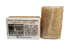 Derya Eren Ballı-Kabak Lifli-Keçi Sütlü Katı Sabun 120 gr