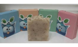 Confused Owl Organik Gül Katı Sabun 100 gr