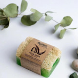 Escabel Doğal Kabak Lifli Aloe Vera-Kabak Lifli Katı Sabun 120 gr