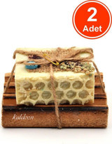 Kaldeon Doğal El Yapımı Keçi Sütü Katı Sabun 2x110 gr