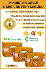 Organicsun Besleyici Ve Onarıcı Hindistan Cevizi-Shea Butter Katı Sabun 3x140 gr