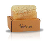 Ravenna Doğal Kabak Lifli Kabak Lifli-Pirinç Katı Sabun 130 gr