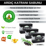Organicsun Doğal Ardıç Katranı Katı Sabun 3x140 gr