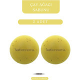 Savonnova Akne Karşıtı Çay Ağacı Katı Sabun 2x100 gr