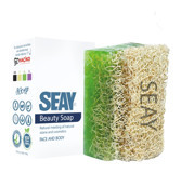 Seay Doğal Kabak Lifli Aloe Vera-Kabak Lifli Katı Sabun 130 gr