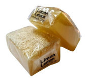 Abu Şifa El Yapımı Doğal Kabak Lifli-Limon Katı Sabun 2x120 gr
