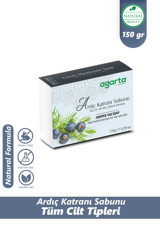 Agarta El Yapımı Doğal Ardıç Katranı Katı Sabun 150 gr