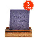 Kaldeon Doğal El Yapımı Lavanta Katı Sabun 3x120 gr