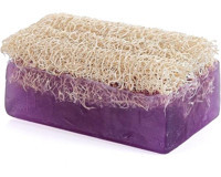 Mircotton Doğal Kabak Lifli Kabak Lifli-Lavanta Katı Sabun 120 gr