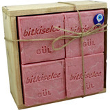 Bitkiselce El Yapımı Gül Katı Sabun 1 kg