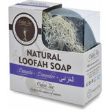 Calen Tae Cosmetic Doğal Kabak Lifli Kabak Lifli-Lavanta Katı Sabun 100 gr