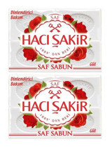 Hacı Şakir Gül Katı Sabun 2x600 gr